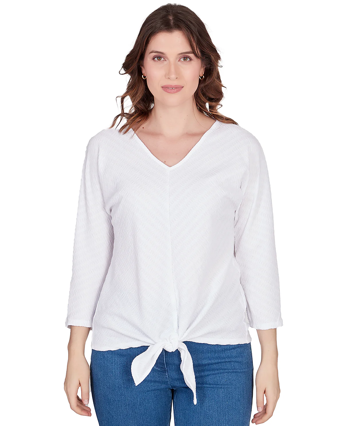 Ruby Road Spring Breeze Pucket Tie Top - Image 3