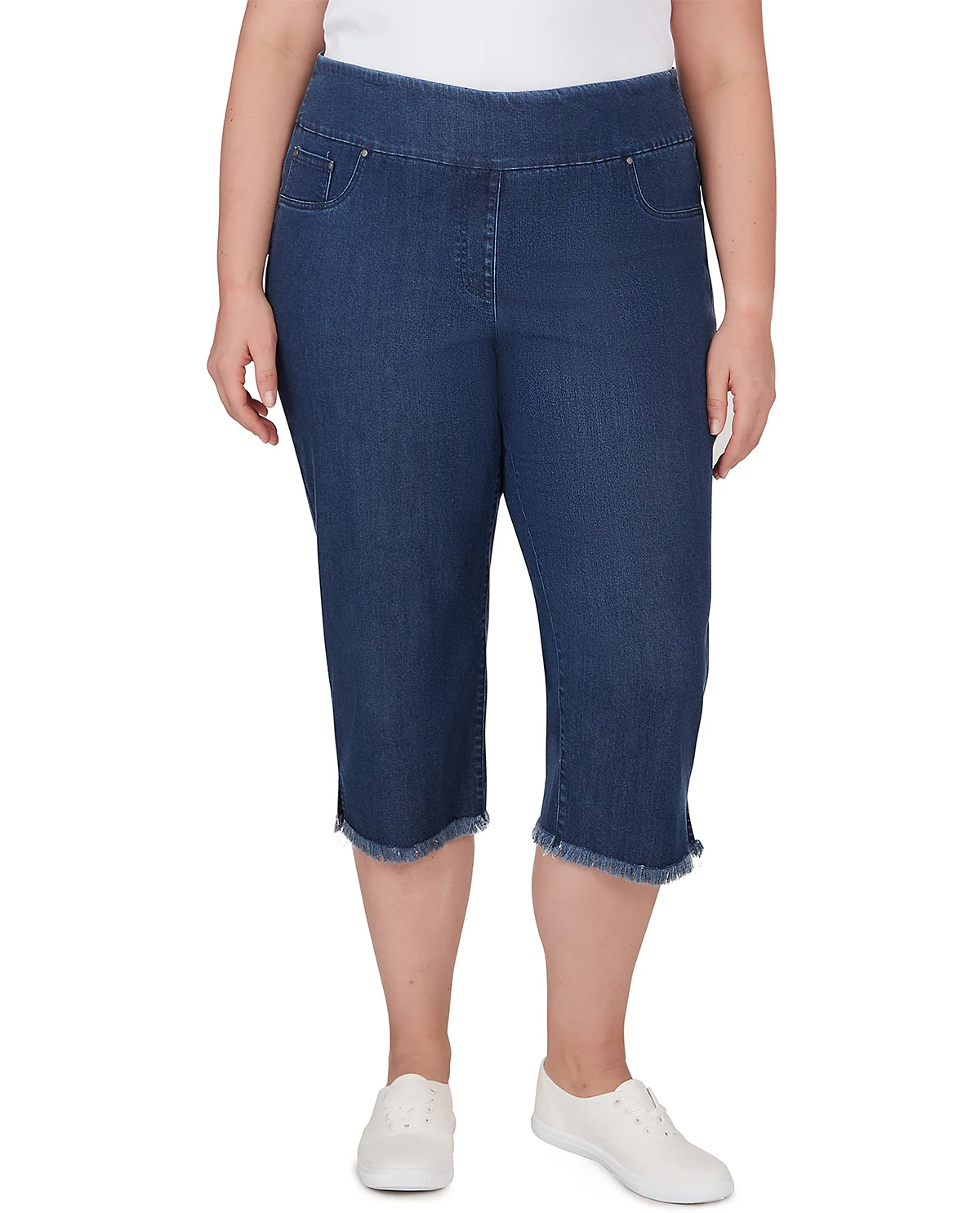 Ruby Road Spring Sublimation Ankle Capris
