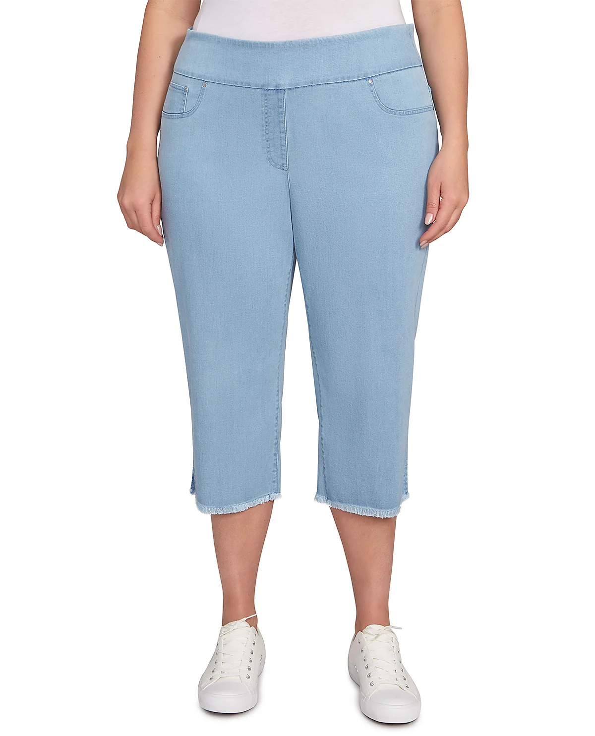 Ruby Road Spring Sublimation Ankle Capris - Image 2