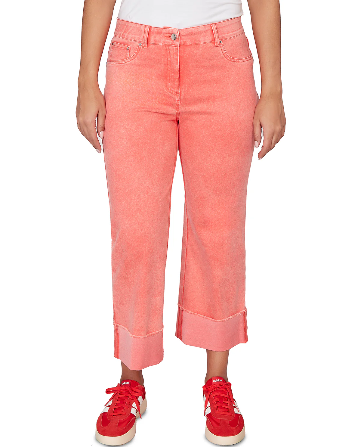 Ruby Road Set Sail Denim Pant Coral