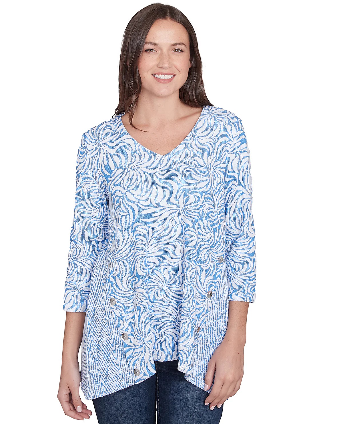 Ruby Road Casual Luxe Terry Knit Top