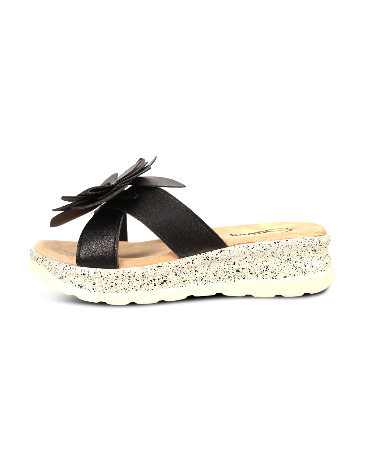 Savvy Gardenia Sandal Black