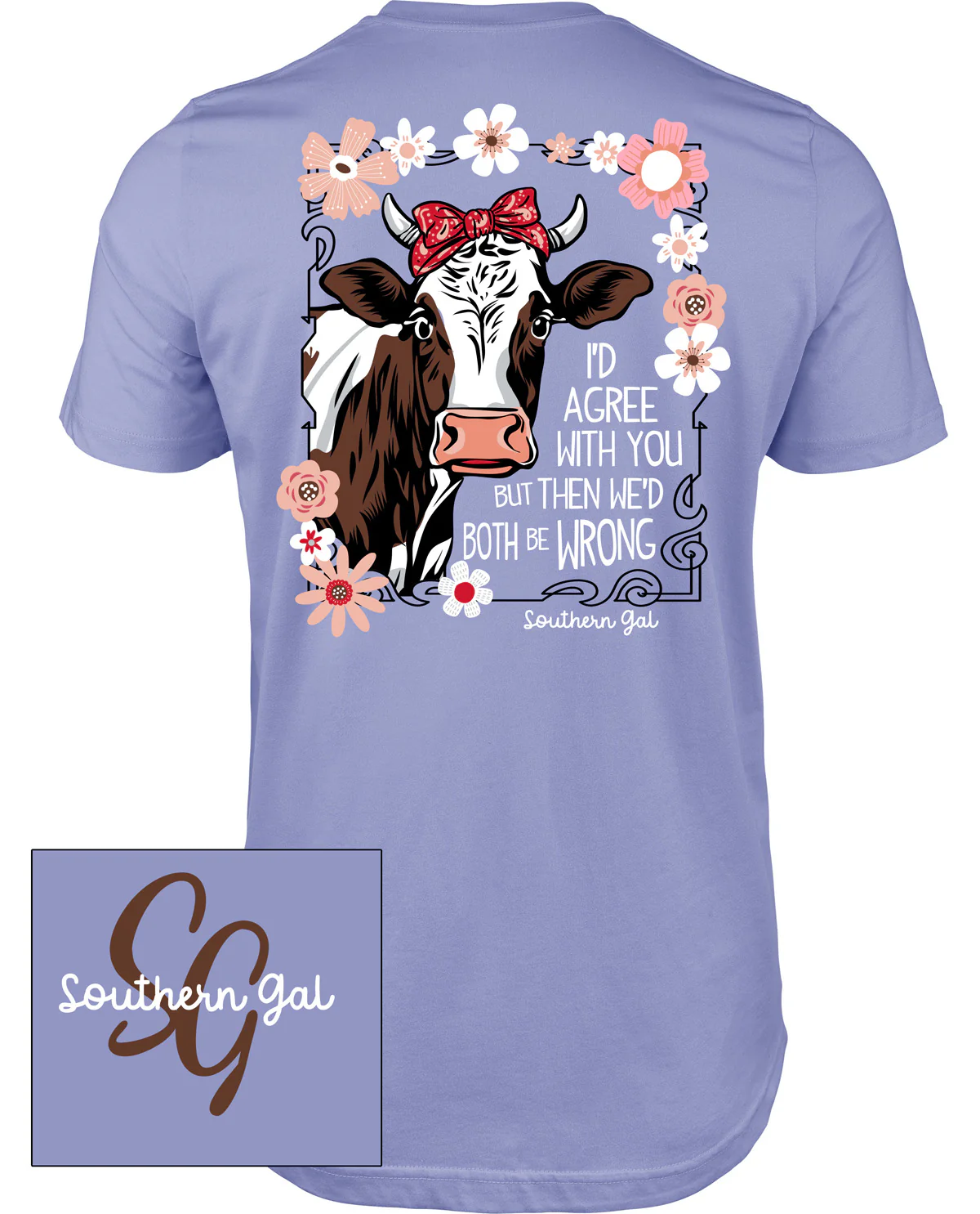 Southern Gal Missy Agreement Short Sleeve Screen Tee