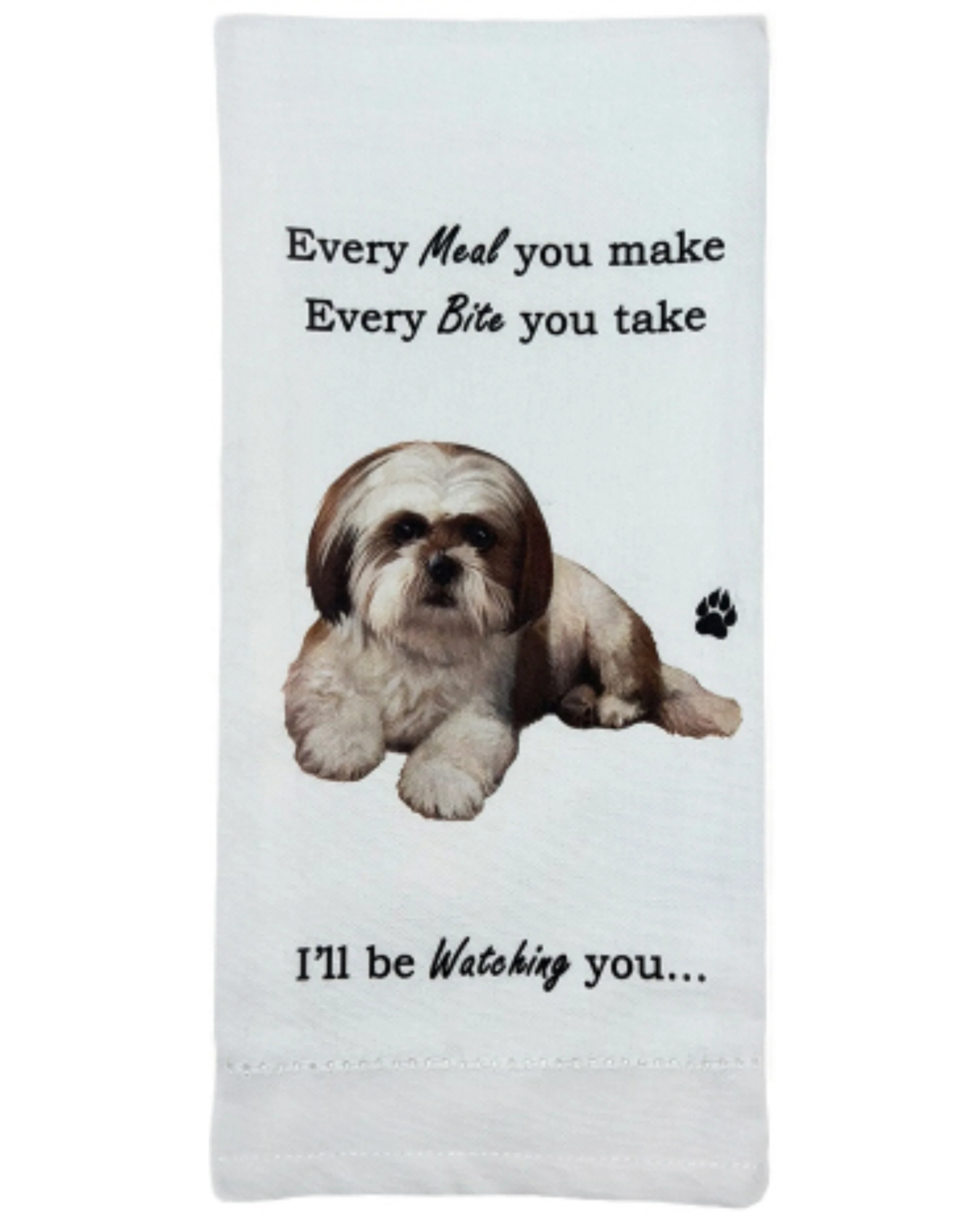 Shih Tzu Kitchen Towel