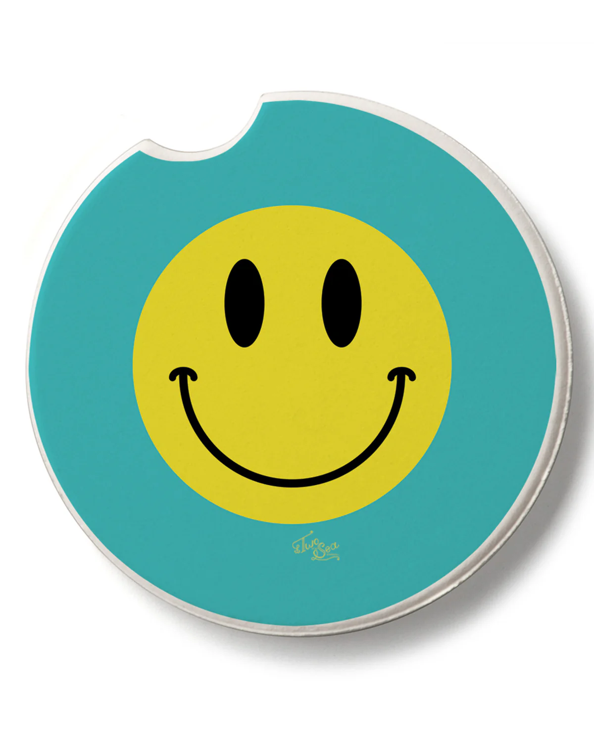 Smile More Car Coaster