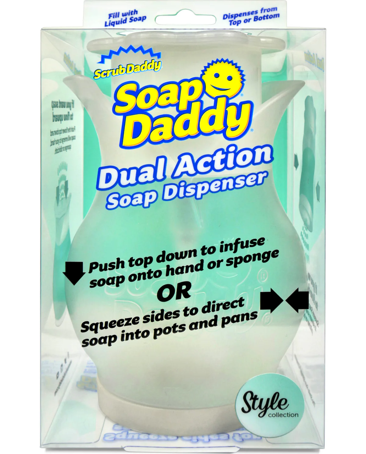 Soap Daddy Dual Action Soap Dispenser (Single)