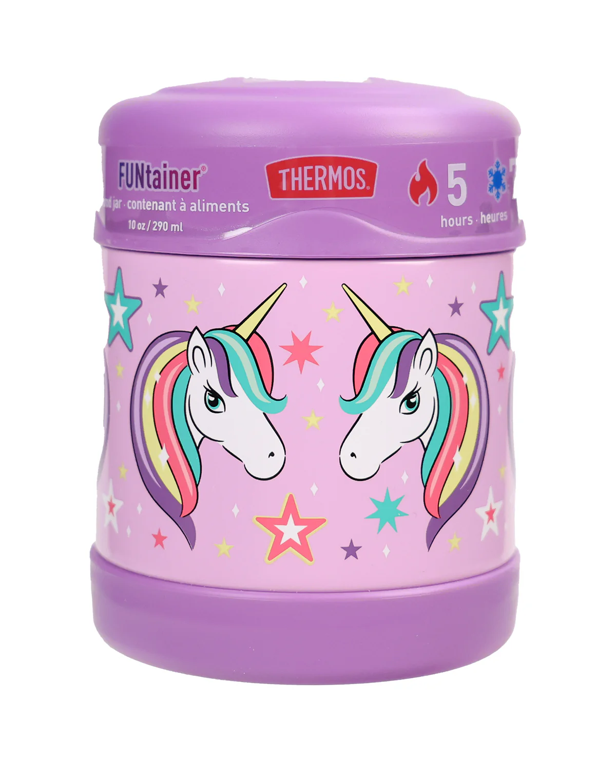 Sparkle Unicorn Thermos 10oz Food Jar