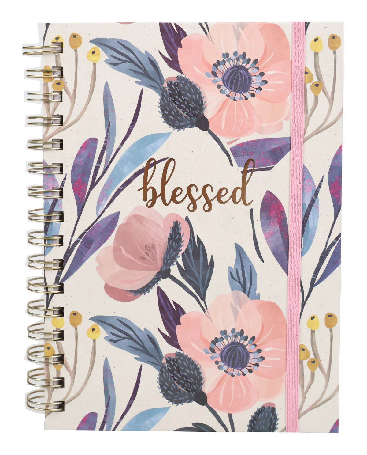 Spiral Notebook Peach Blossoms