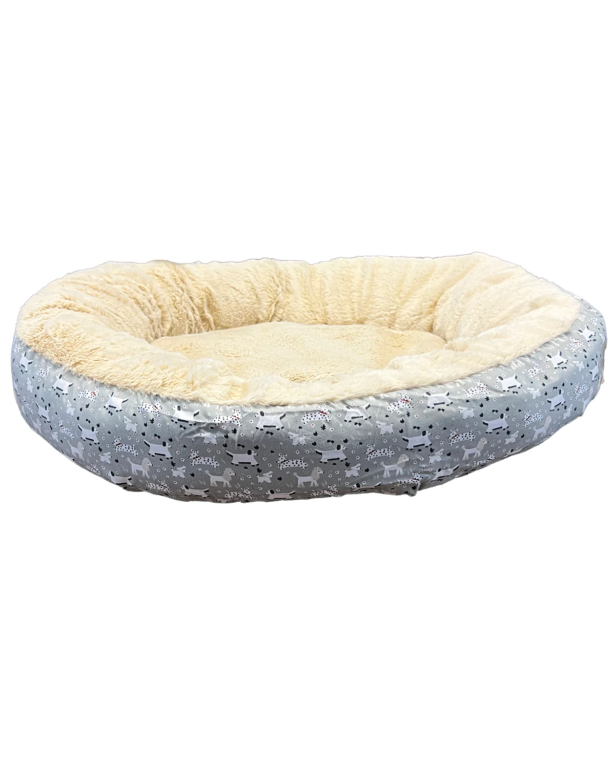 Spring Dogs Blue Pet Bed