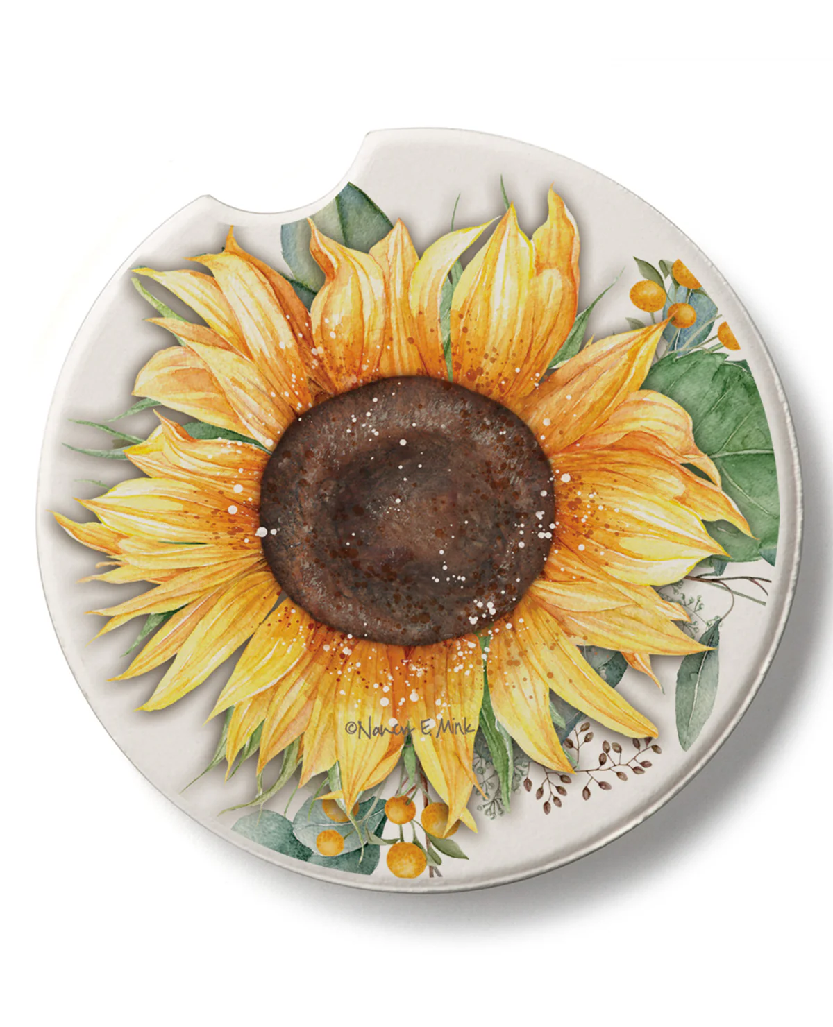 Sunflower Fields Car Coaster