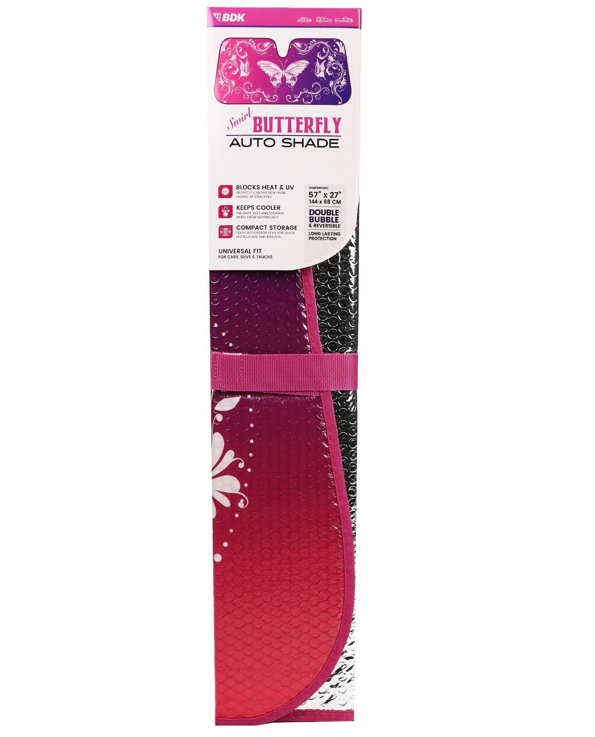 Swirl Butterly Auto Shade