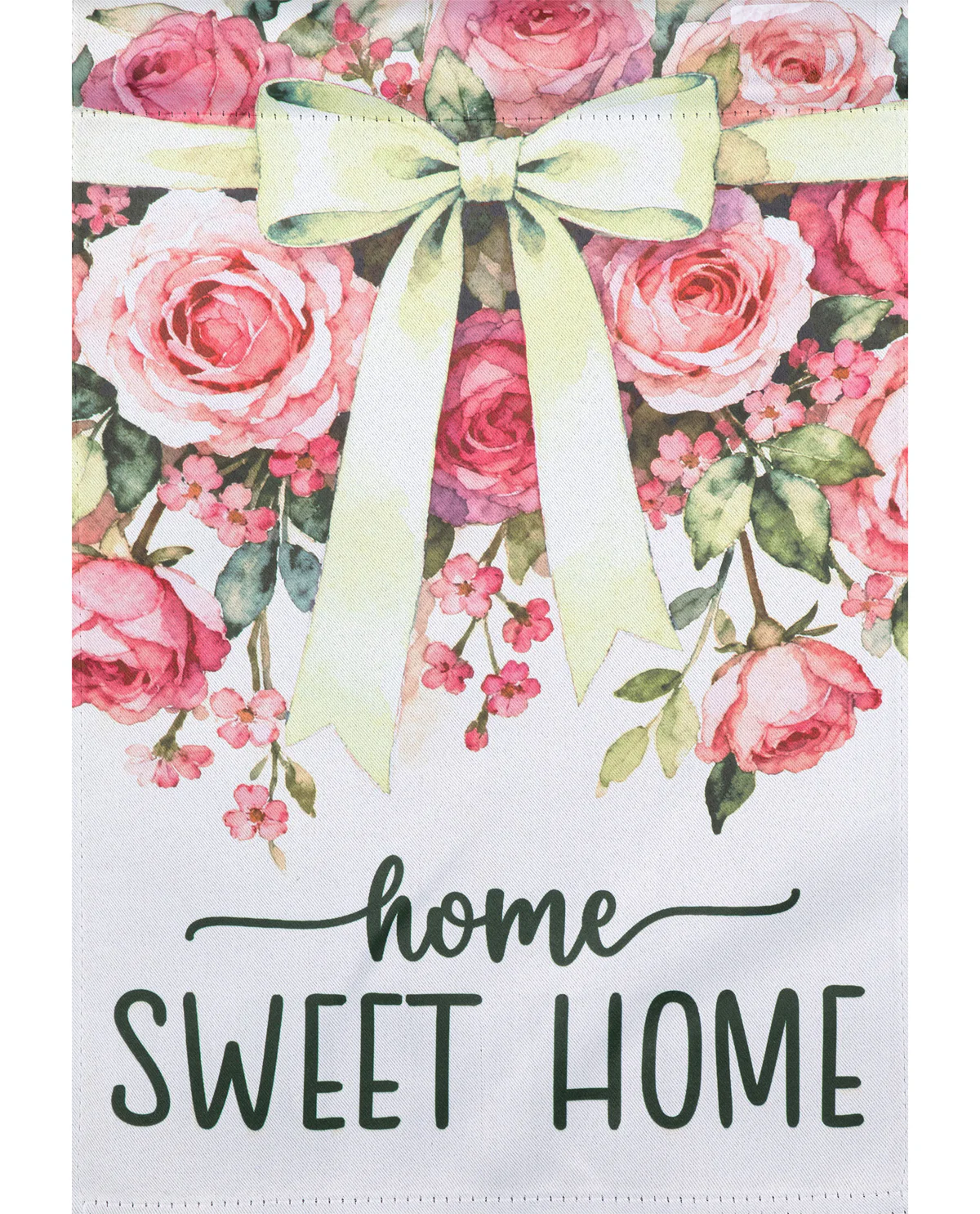 Sweet Home Suede Garden Flag