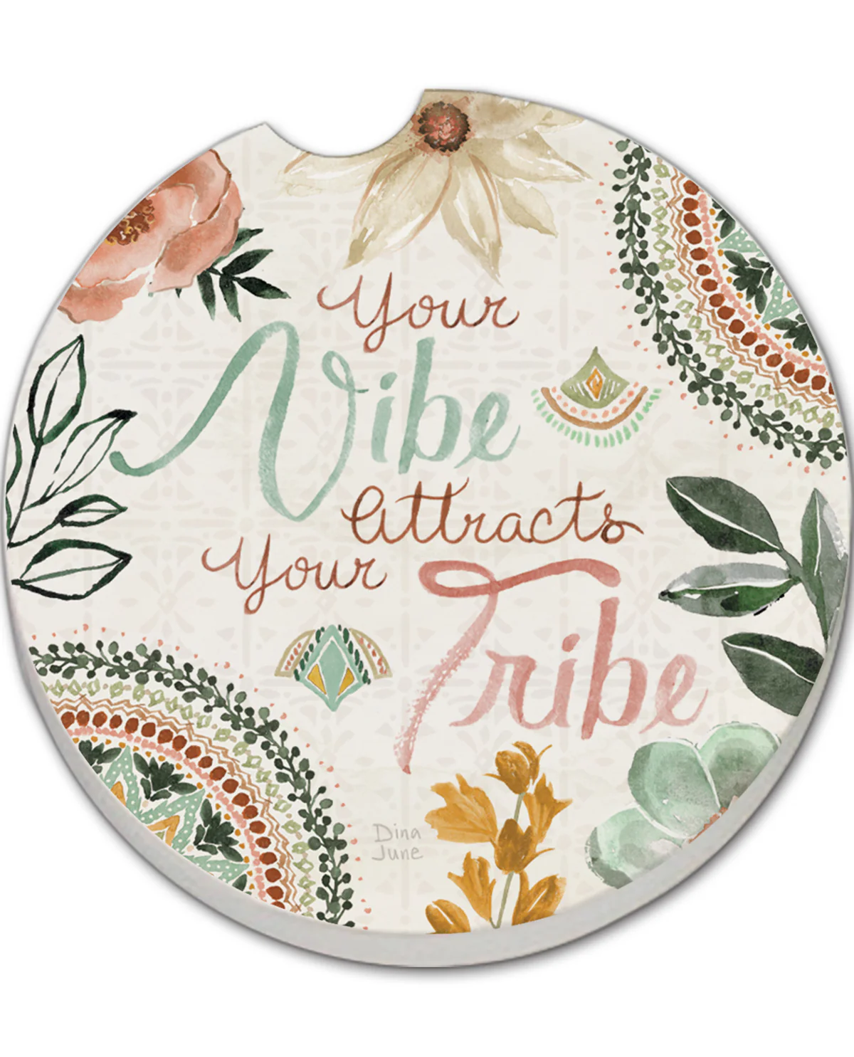 Tribe Vibe Car Coaster