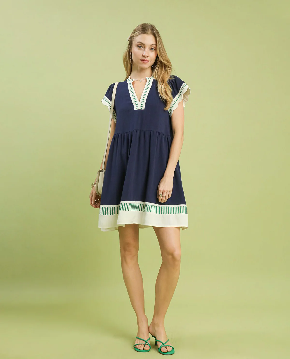 Umgee Color Block Dress