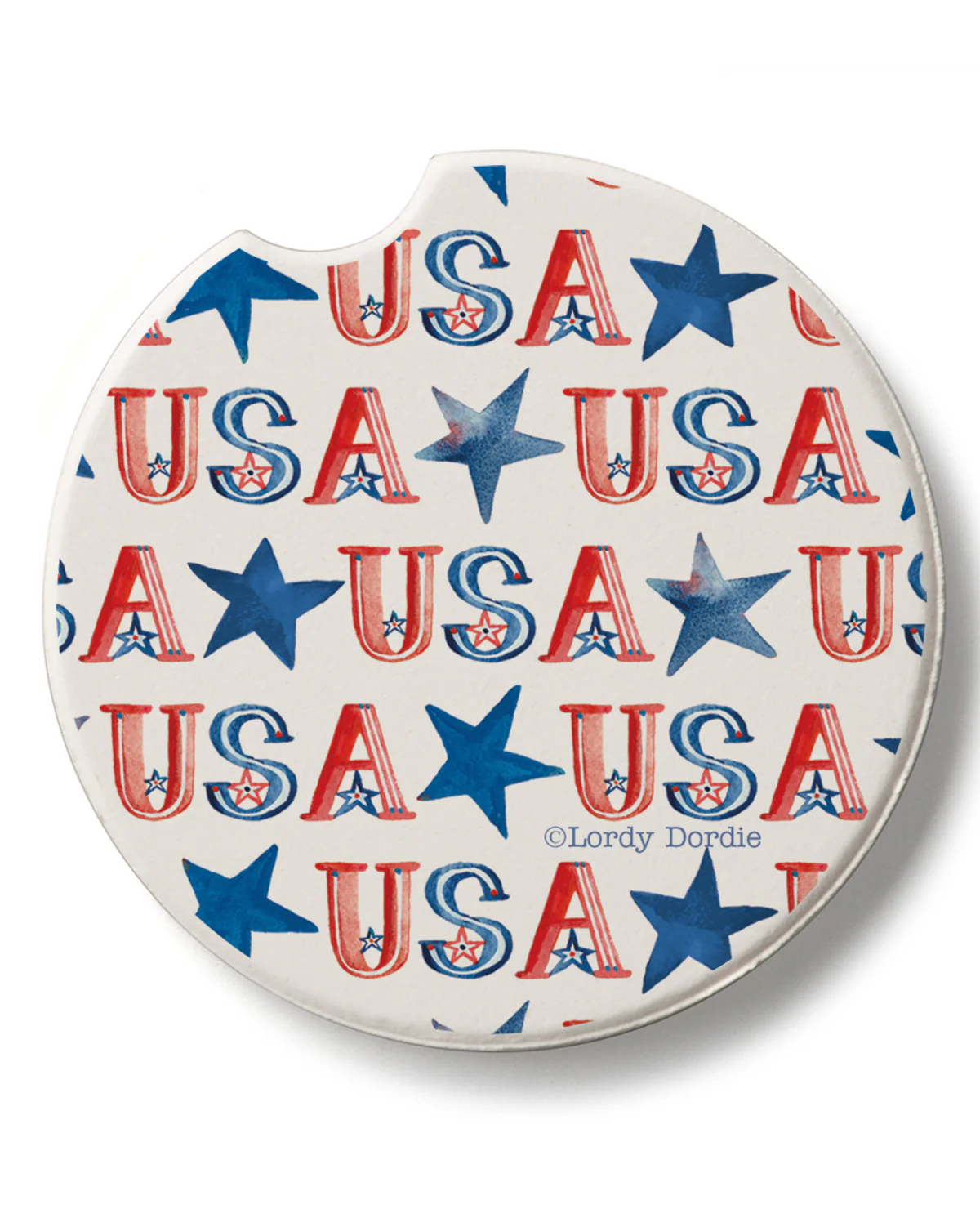 USA Stars Car Coaster