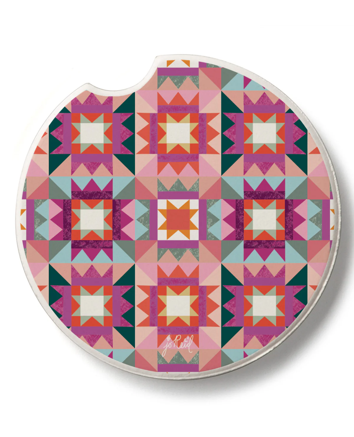 Vintage Patchwork Car Coaster