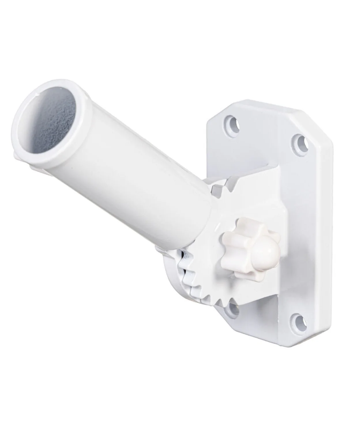 White Metal Flag Bracket