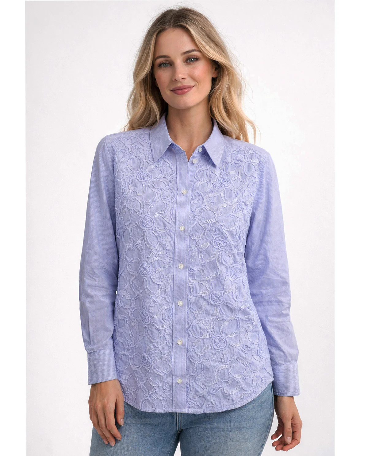 Zac & Rachel Novelty Pop Floral Top